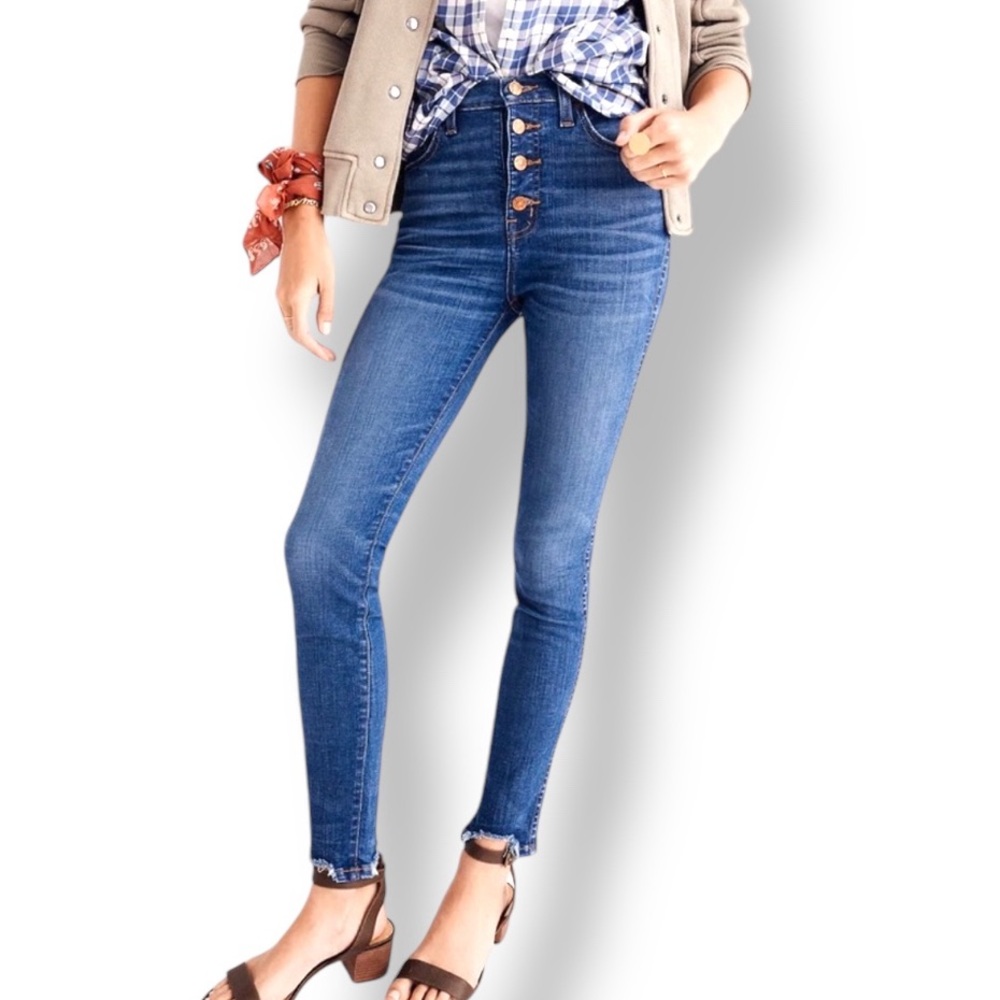 Madewell | 10” HighRise Skinny Jeans Size 28 EUC